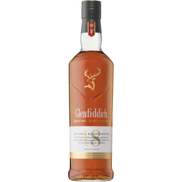 Buy Glenfiddich 18YO Single Malt Scotch Whisky 700mL Wholesale Suppliers
